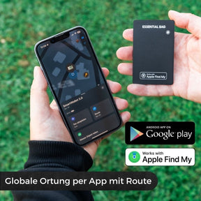 Tracker Karte iOS & Android - Essentialbag